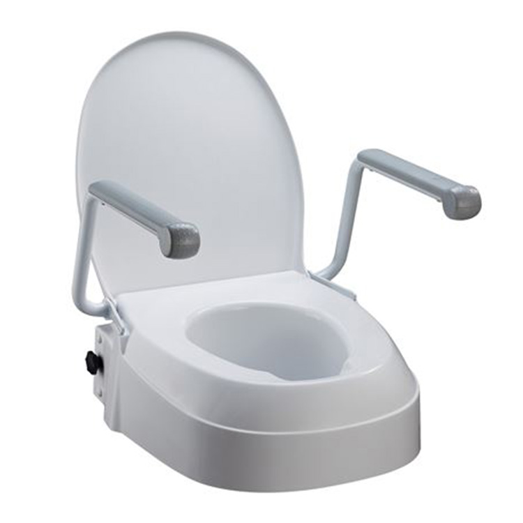 Homecraft Raised Toilet Seat with Swing Away Arms Homecraft Raised Toilet Seat with Swing Away Arms