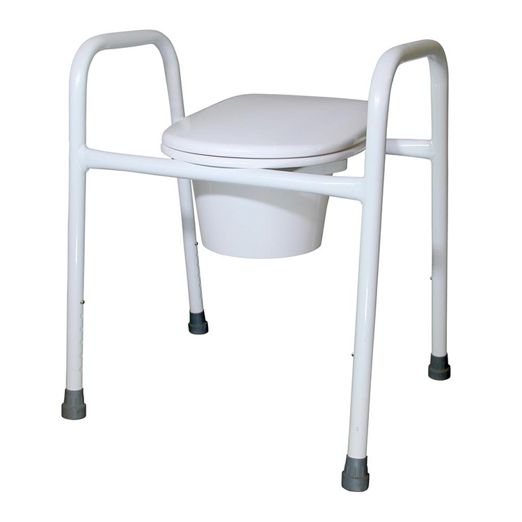 KCare Bariatric Over Toilet Frame with Splashguard