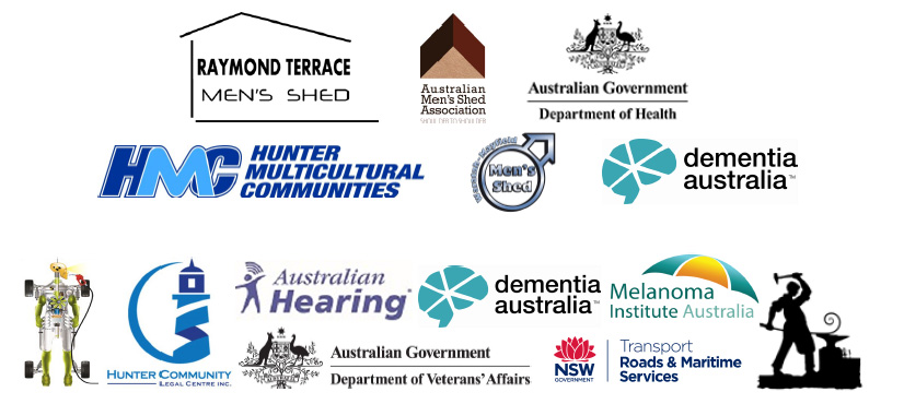 Lower Hunter Men's Sheds Logos