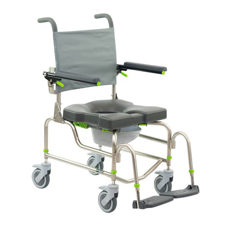 RAZ-AP Attendant Propel Rehab Shower Commode