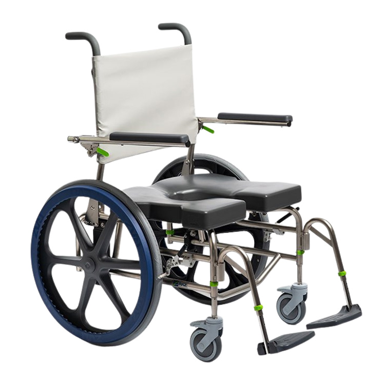 RAZ-AP600 Self Propel Heavy Duty Rehab Shower Commode
